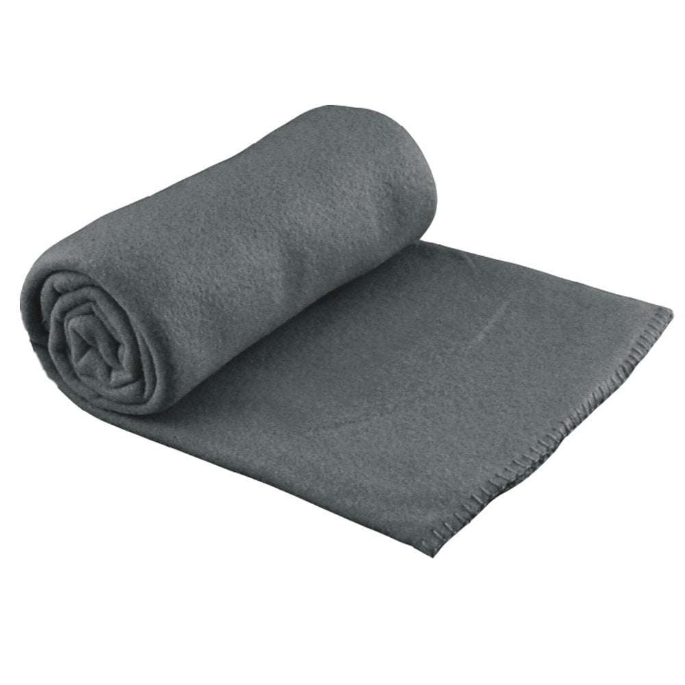 CB Home & Style Fleecedecke Uni 130 x 170 cm Schwarz