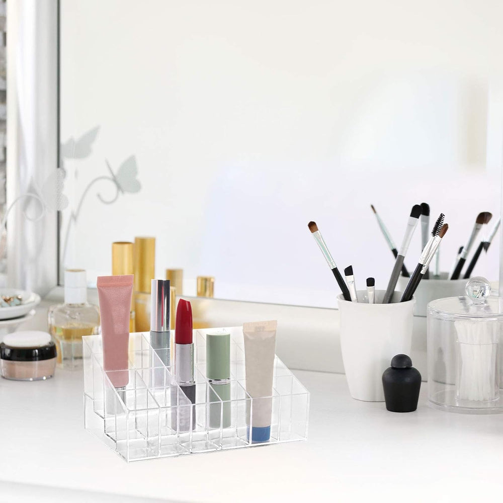 TRIXES Make-up Organizer transparent 24 Fächer
