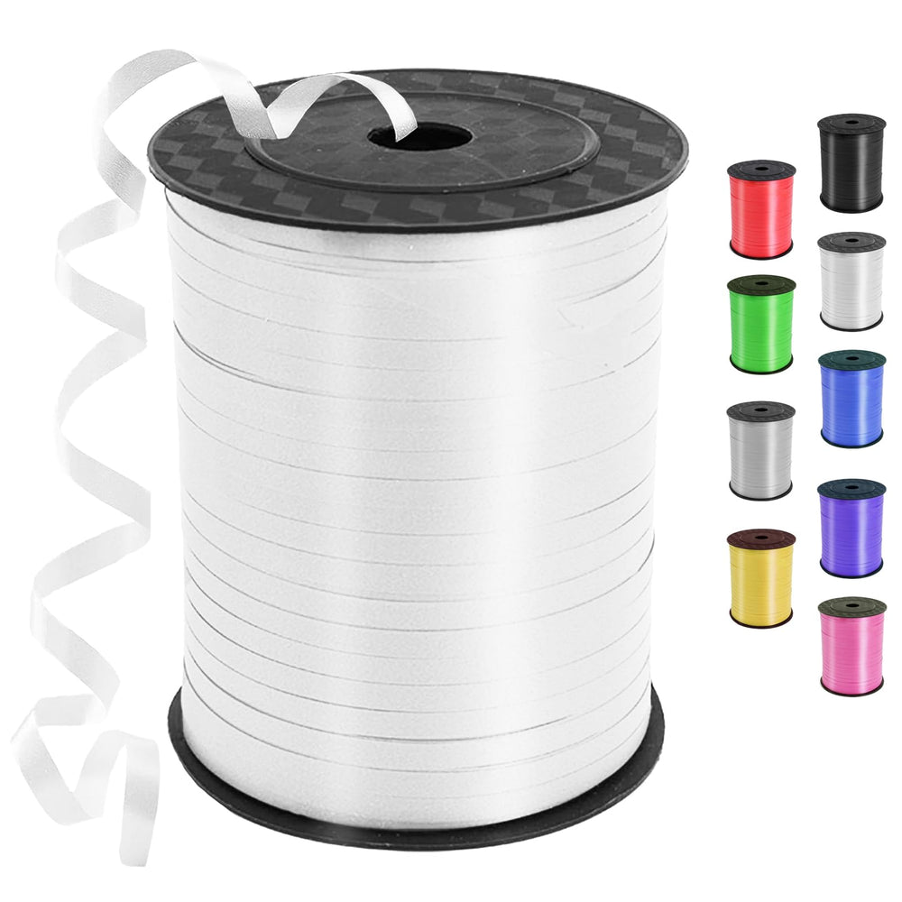 12 Rollen Geschenkband,10 m je Rolle Ringelband Bunt, Curling Ribbon Rolle für Hochzeit Partei Festival Dekoration Handwerk Geschenkverpackung Florist Luftballon