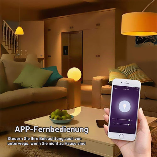 EXTRASTAR LED E27 WLAN-Intelligentes-Birne, 10 W, 1000 LM und 16 Millionen Farben, kompatibel mit Alexa, Google Home 2er-pack