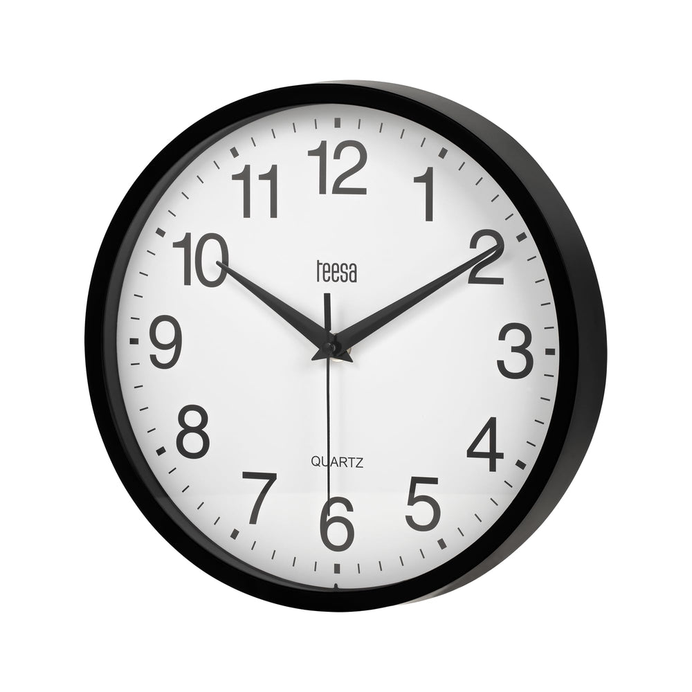 Teesa Wanduhr Analog Wand Universal 20 cm TSA0038 Weiß