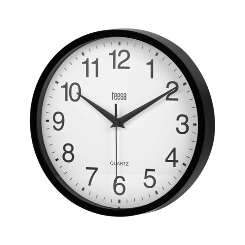 Teesa Wanduhr Analog Wand Universal 20 cm TSA0038 Weiß