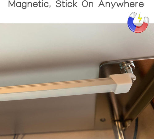 Milpoel USB LED Lichtleiste, 35cm, 3 Farbtemperaturen 3000K/4500K/6000K, 5V LED Tape Strip für Küche Schrank TV Computer (Extra Dünn F)