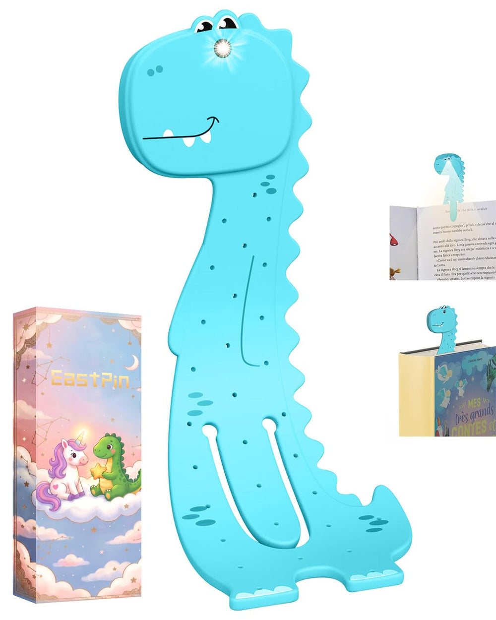 Einhorn Geschenke für Mädchen Leselampe Kinder Lesezeichen 2 in 1