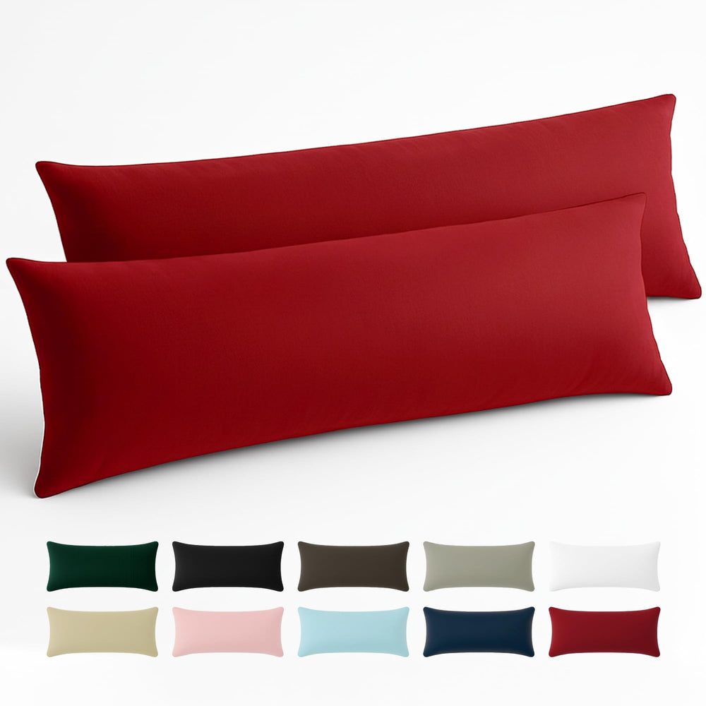 Kissenbezug 40x40 Baumwolle Renforcé (2er-Set) - Rosa - Dicht gewebt mit 57 Fäden/cm² - 40x40cm Kissenbezug - Oeko Tex Zertifiziert - Dreamzie