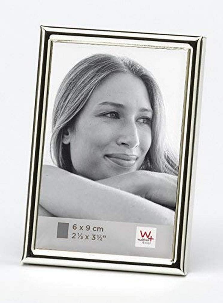 walther design Bilderrahmen silber 6 x 9 cm Chloe Portraitrahmen WD069S