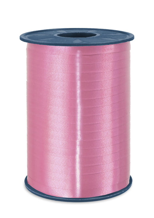C.E. PATTBERG Geschenkband rot, 250 Meter Ringelband 10 mm zum Basteln, Dekorieren & Verpacken von Geschenken zu jedem Anlass