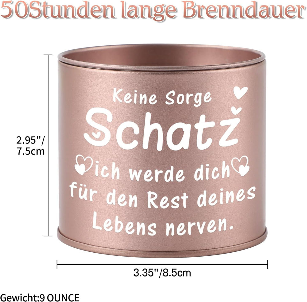 Jahrestag Geschenk für Sie, 9OZ Lavendel Kerze Geschenk Freundin Geburtstag