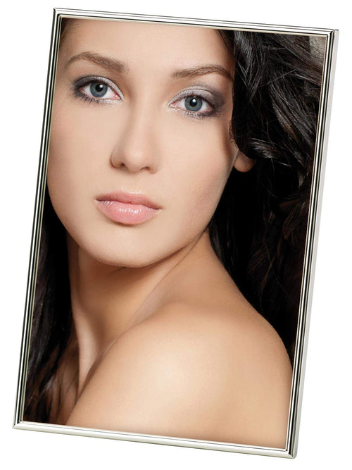 walther design Bilderrahmen silber 6 x 9 cm Chloe Portraitrahmen WD069S