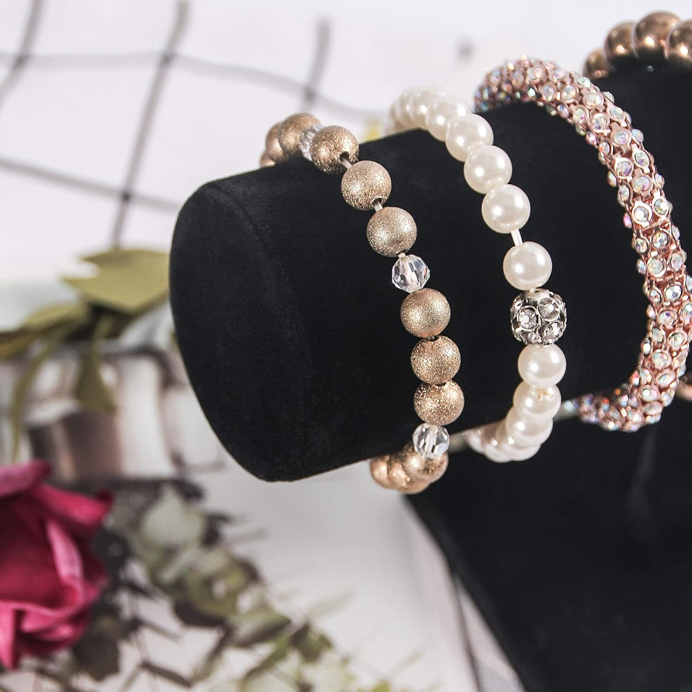 Coward Armband-Halter Organizer für Schmuck-Display Boutique Uhrenständer für Verkaufsorganisations-Aufbewahrung (abnehmbarer Samt-Rückseite)