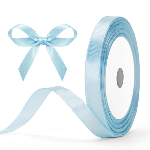 G2PLUS 10mm Salbei Grün Geschenkband Satin: 22m Schleifenband zum Bastel