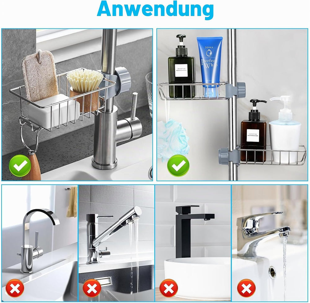 Ainiv 2 Stück Duschablage Ohne Bohren Edelstahl
