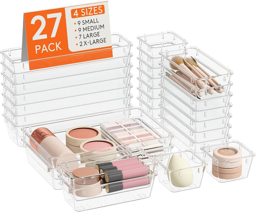Schubladen Organizer Set, 27 Teile in 4 Größen