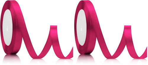 Geschenkband Rot 23 Meter 10mm Schleifenband Bordeaux Weinrot