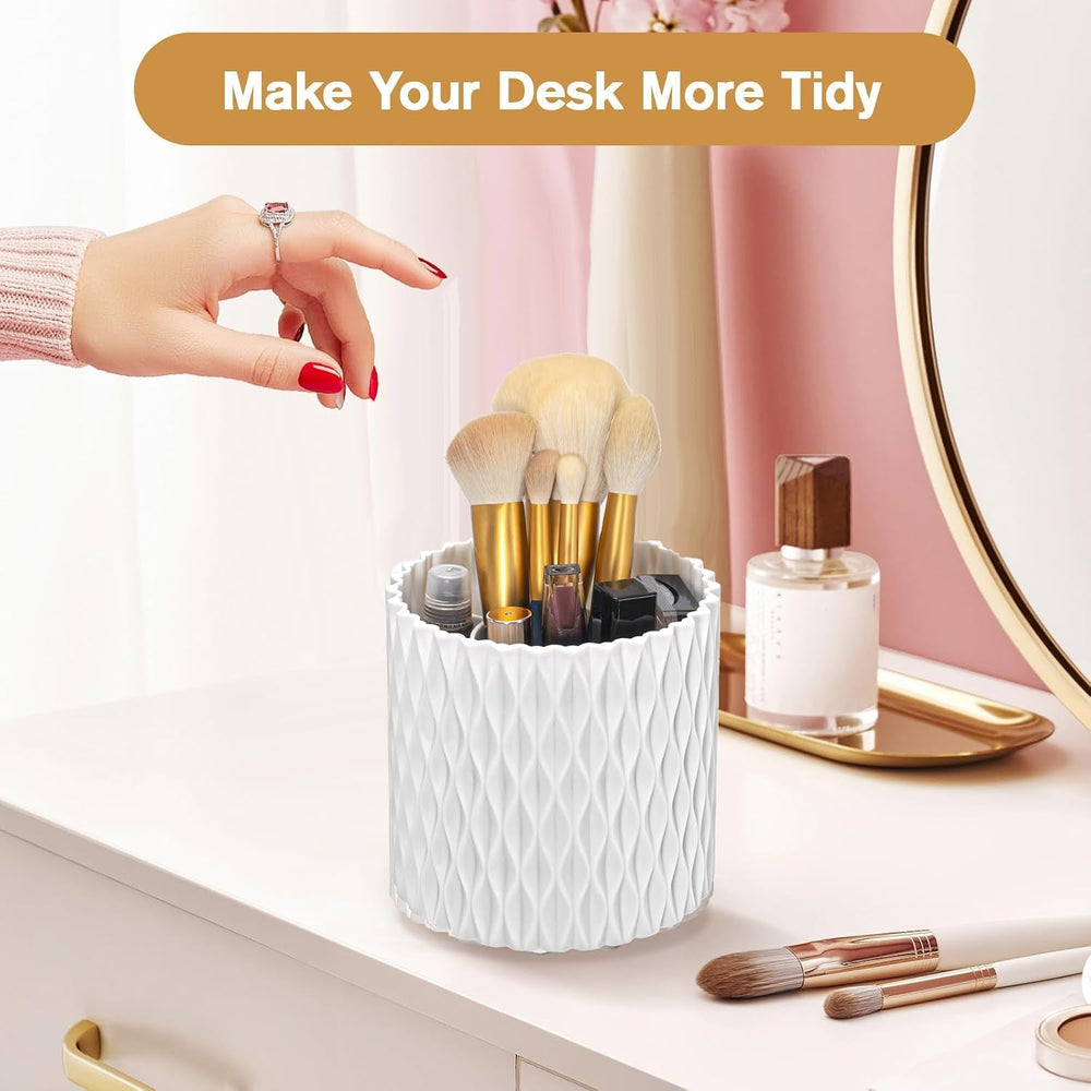 MumdoYAL Schminktisch Organizer，Badezimmer Organizer，Skincare Organizer，360° drehbare Aufbewahrung, geeignet für Frisiertisch, Schlafzimmer und Badezimmer (einzeln)