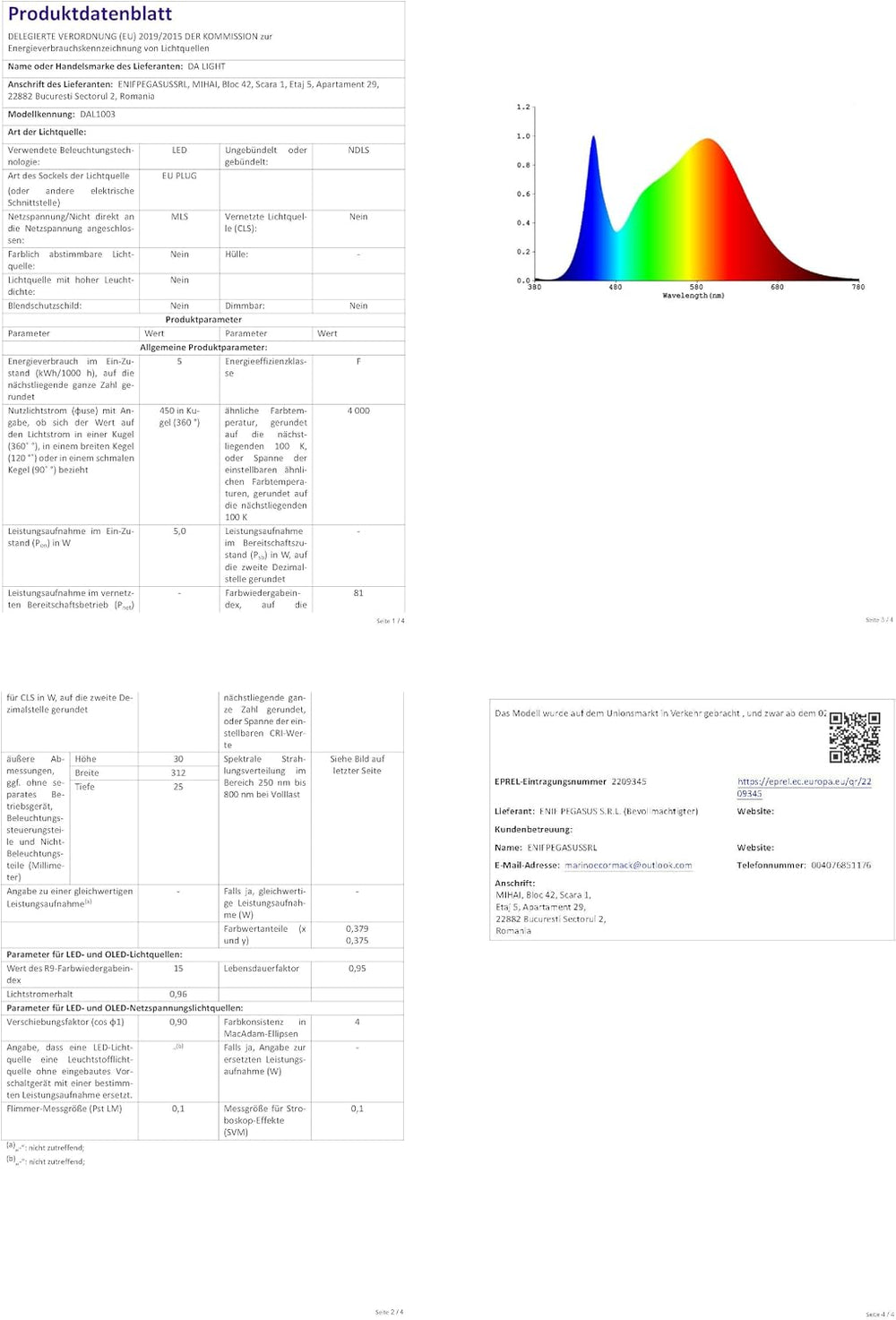 da LIGHT Led Unterbauleuchte Küche 5W 31,5cm 450lm 4000k Neutralweiß Unterbau Lichtleiste Küchenlampe Schrankbeleuchtung Superhell Weiß für Küche Schrank Erweiterbar durch Stecksystem
