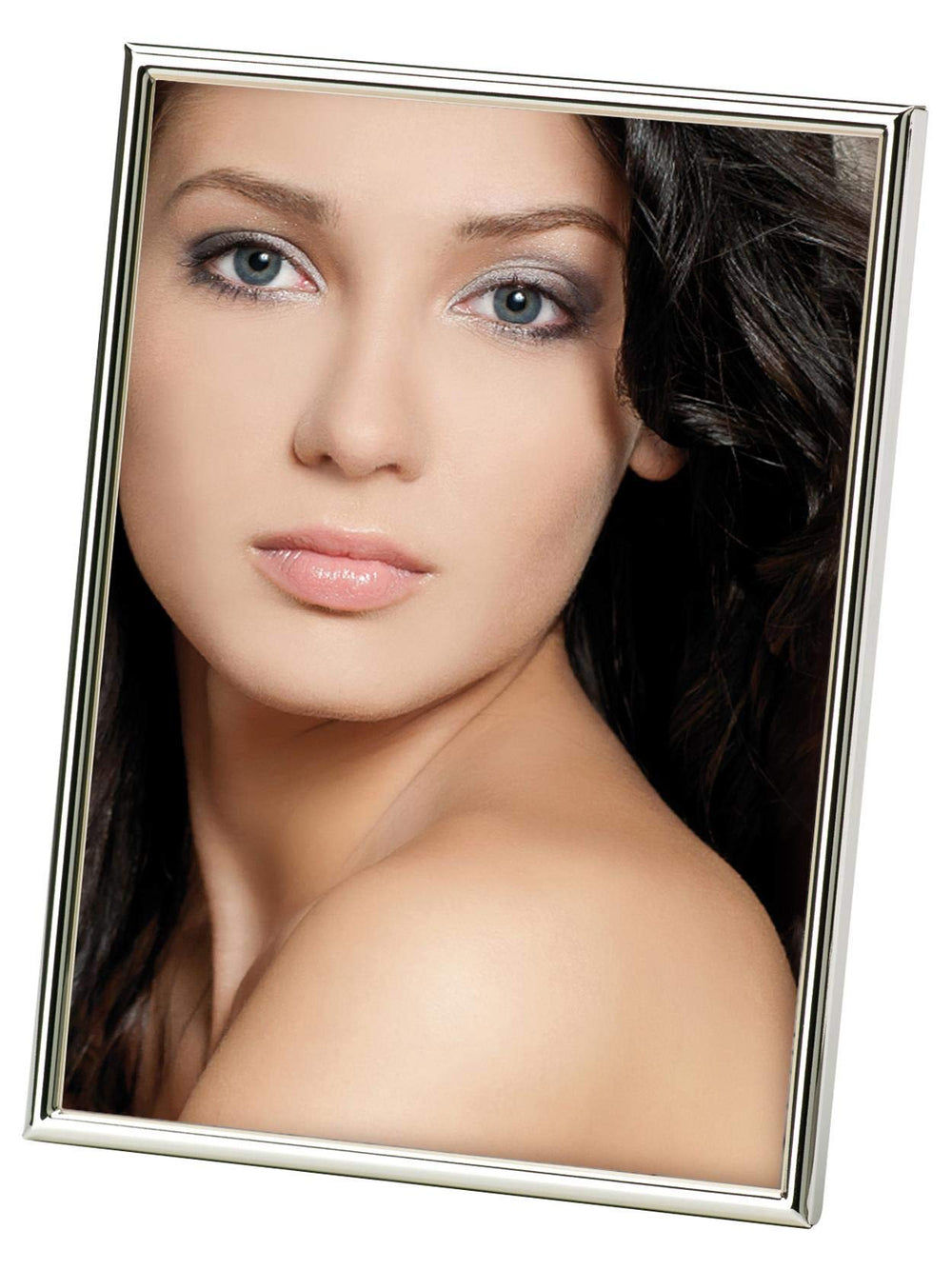 walther design Bilderrahmen silber 6 x 9 cm Chloe Portraitrahmen WD069S