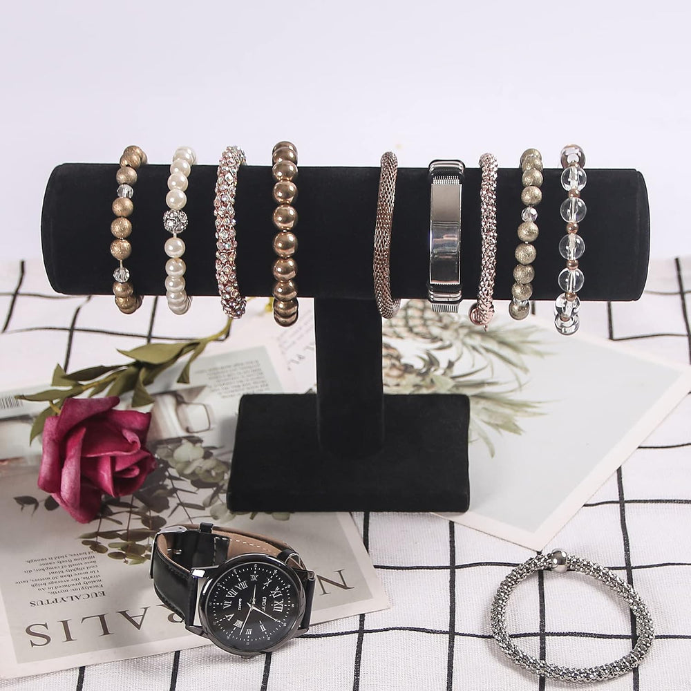 Coward Armband-Halter Organizer für Schmuck-Display Boutique Uhrenständer für Verkaufsorganisations-Aufbewahrung (abnehmbarer Samt-Rückseite)