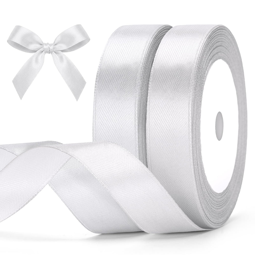 G2PLUS 10mm Salbei Grün Geschenkband Satin: 22m Schleifenband zum Bastel