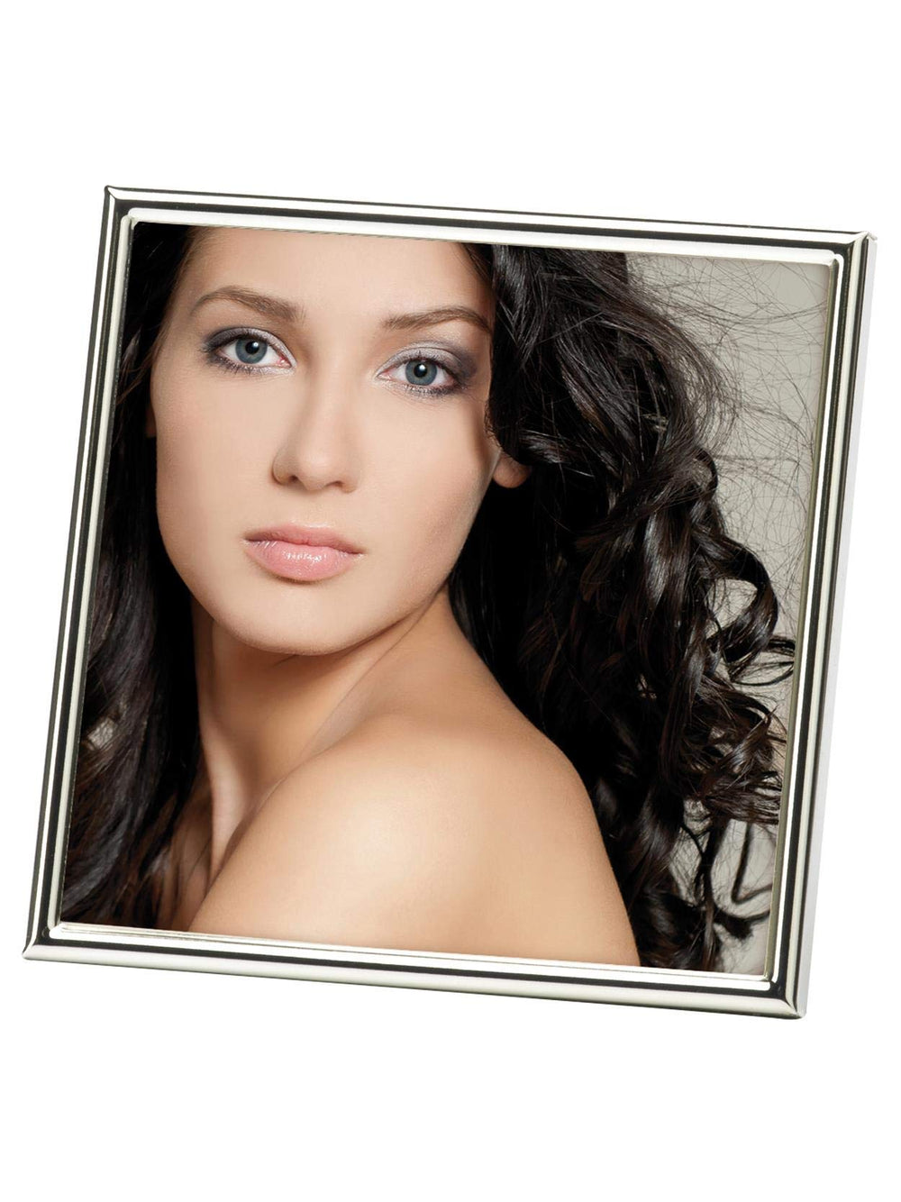 walther design Bilderrahmen silber 6 x 9 cm Chloe Portraitrahmen WD069S
