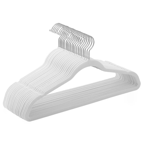 SONGMICS Kleiderbügel Samt, 20er Set, 42 cm breit, dünn, gut belastbar