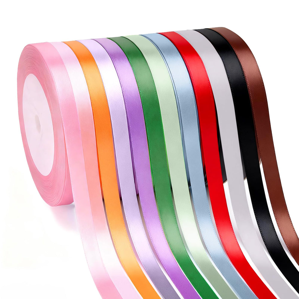 G2PLUS 10mm Salbei Grün Geschenkband Satin: 22m Schleifenband zum Bastel