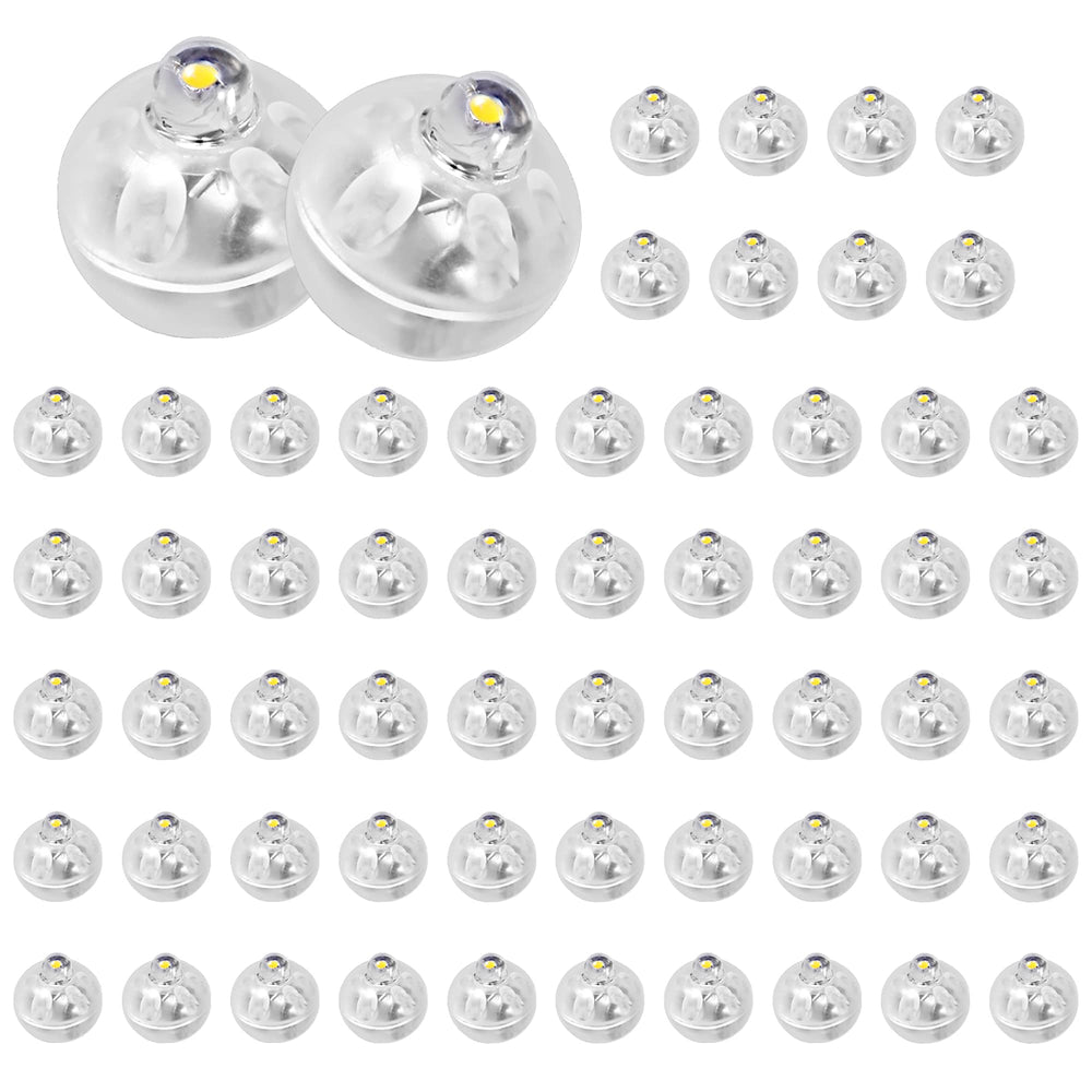 Yizhet LED Ballons Lichter, 60 Mini LED, Warmweiß