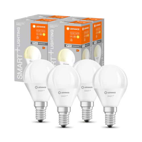 LEDVANCE Smarte LED-Lampe mit WiFi Technologie, Sockel E27, Dimmbar, Warmweiß (2700 K), ersetzt Glühlampen mit 100 W, SMART+ WiFi Classic Dimmable, 1er-Pack