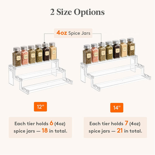 Lifewit 3 Tier Acryl Display Ständer, 1 Pack Etagere Regal Organizer 30,5cm