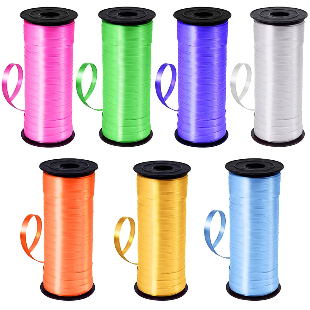 12 Rollen Geschenkband,10 m je Rolle Ringelband Bunt, Curling Ribbon Rolle für Hochzeit Partei Festival Dekoration Handwerk Geschenkverpackung Florist Luftballon