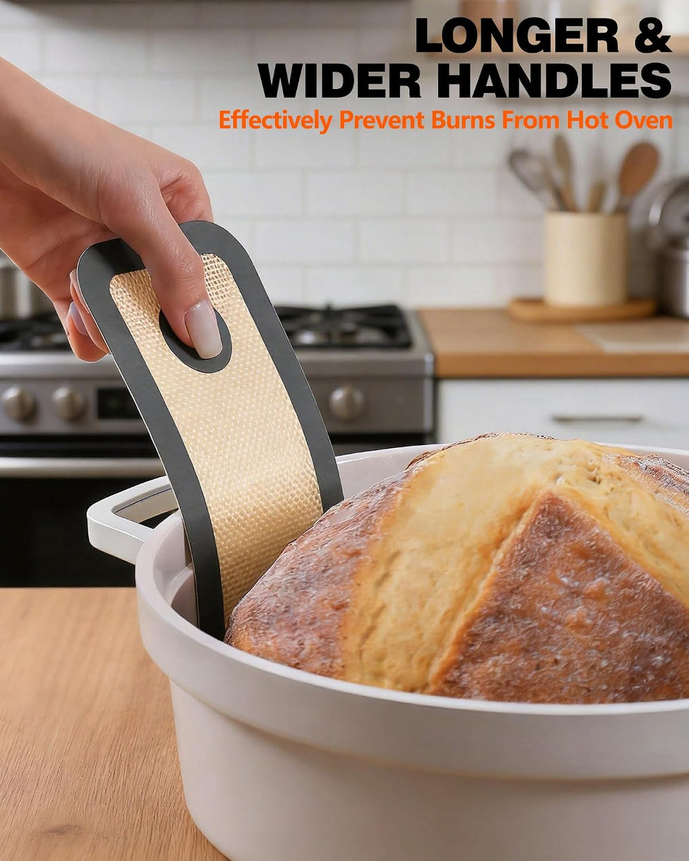 Brotschlinge,Backmatte Brot,Silikon Backmatte für Dutch Oven