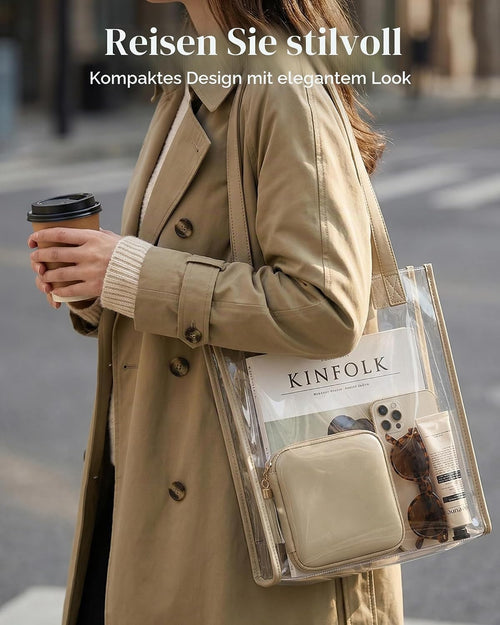 Lolalet Reise Schmuckkästchen Schmucktasche Schmuckaufbewahrung mit Fächern