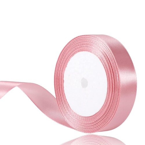 Geschenkband Satinband 22 m x 20 mm Weiß für Geschenkverpackung & Hochzeit