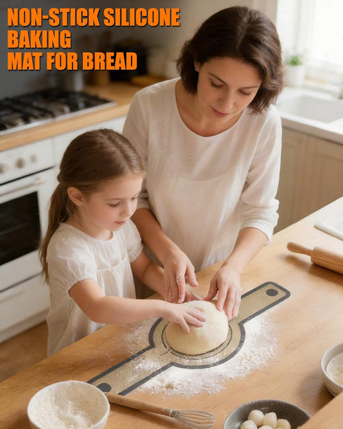 Brotschlinge,Backmatte Brot,Silikon Backmatte für Dutch Oven