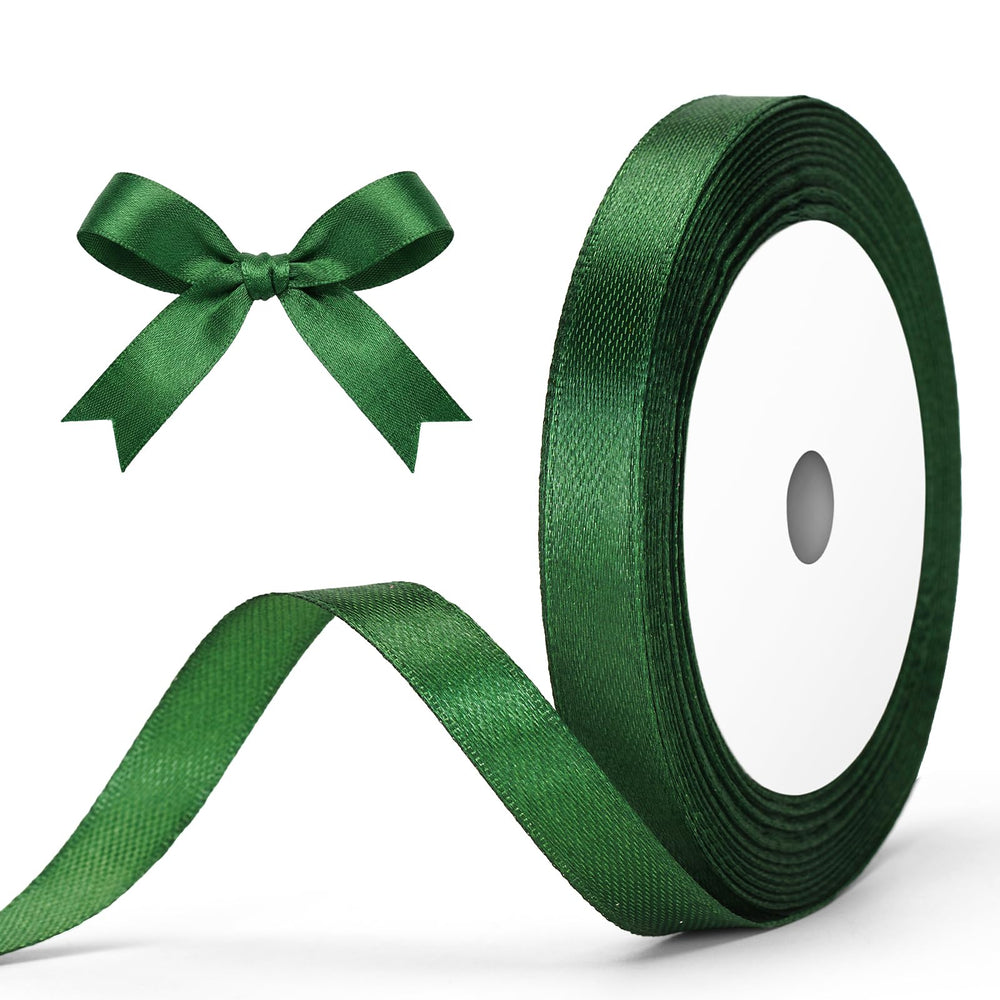 G2PLUS 10mm Salbei Grün Geschenkband Satin: 22m Schleifenband zum Bastel