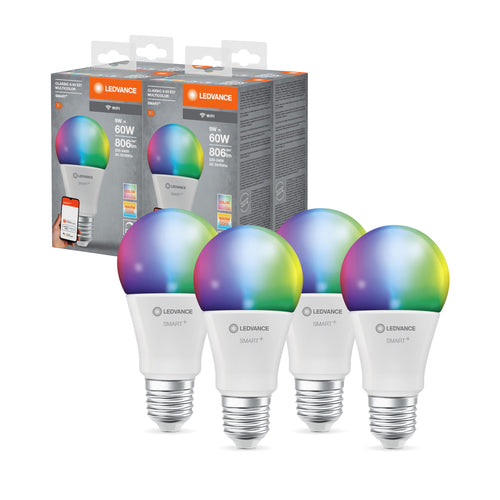 LEDVANCE E27 LED Lampe Wifi, Globeform Leuchtmittel mit 14 W (1521Lumen) ersetzt 100 W Glühbirne, dimmbar, RGBW Lichtfarbe (2700-6500K), kompatibel mit Alexa, google oder App, Lampen im 1er-Pack