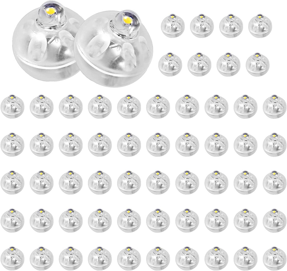 Yizhet LED Ballons Lichter, 60 Mini LED, Warmweiß