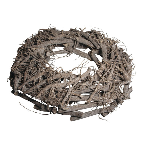 Rayher Hobby Rayher 65007000 Weidenkranz ungeschält, ca. 25 cm ø, Höhe ca. 6 cm, Adventskranz, Türkranz, Naturkranz, Weidenring, Kranz aus Weide, Natürlich