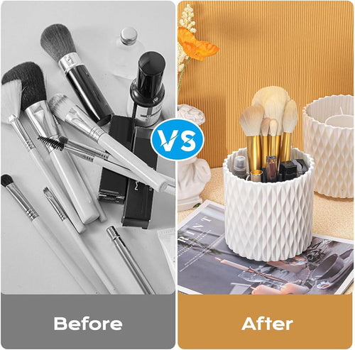 MumdoYAL Schminktisch Organizer，Badezimmer Organizer，Skincare Organizer，360° drehbare Aufbewahrung, geeignet für Frisiertisch, Schlafzimmer und Badezimmer (einzeln)