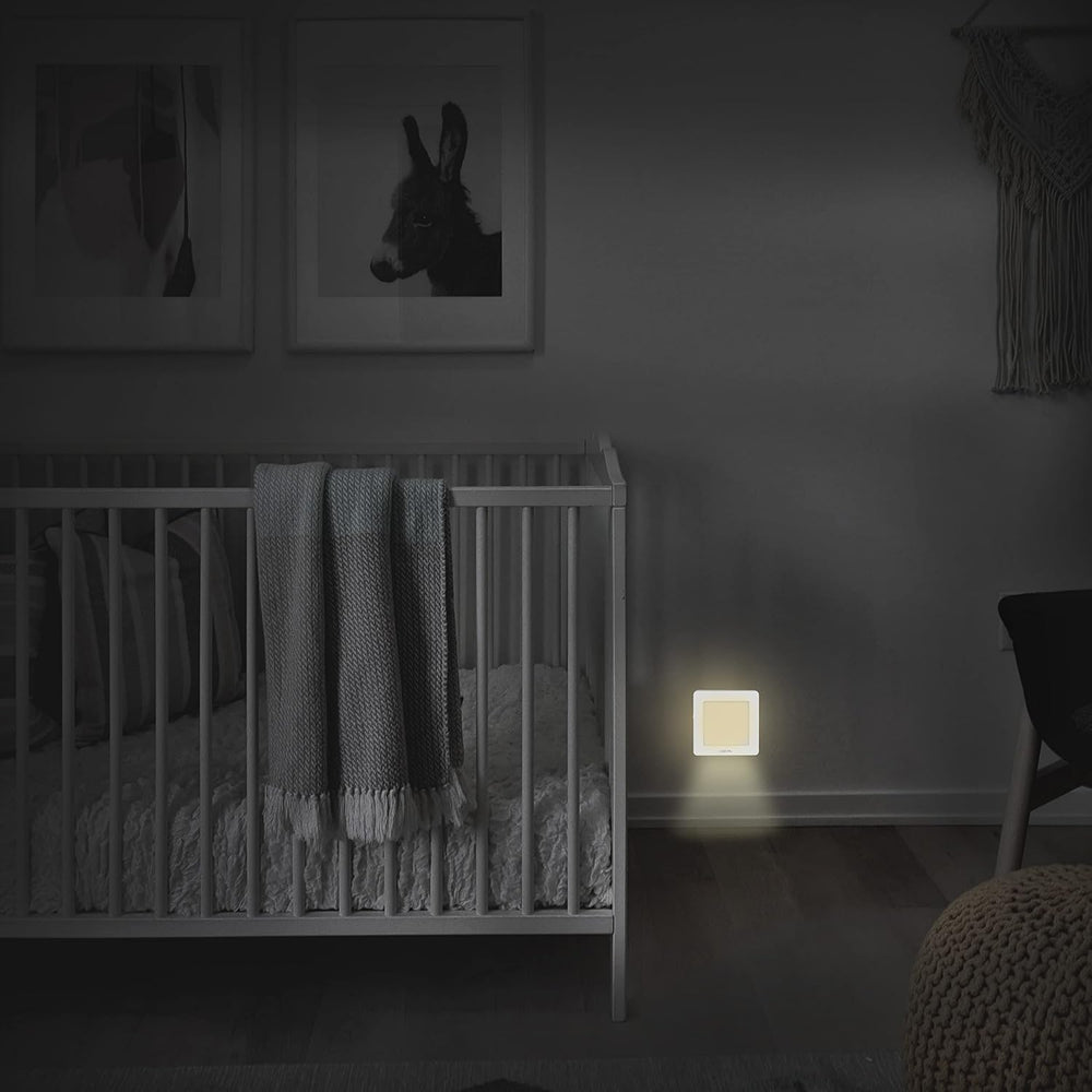 LogiLink LED013 - LED Nachtlicht / Beleuchtung mit Dämmerungssensor und 2 Helligkeitsstufen