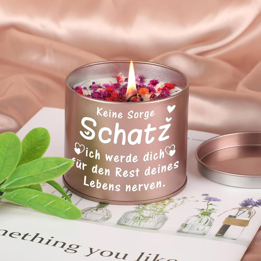 Jahrestag Geschenk für Sie, 9OZ Lavendel Kerze Geschenk Freundin Geburtstag