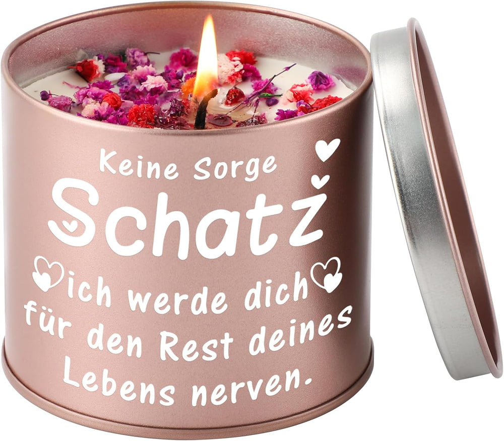 Jahrestag Geschenk für Sie, 9OZ Lavendel Kerze Geschenk Freundin Geburtstag