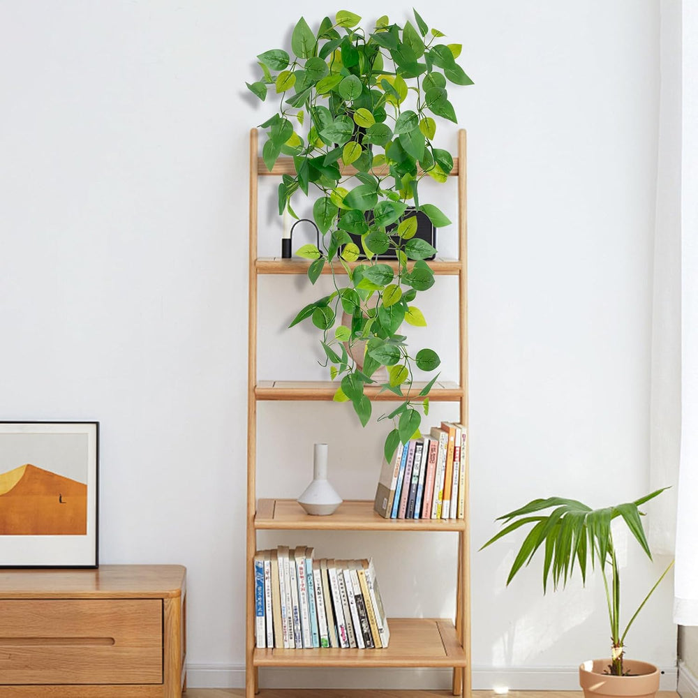 1 Stück Künstliche Pflanzen, Efeutute Künstlich im Topf für Büro Deco