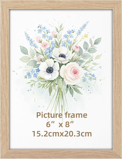Holz Bilderrahmen Natur 15 x 20 cm