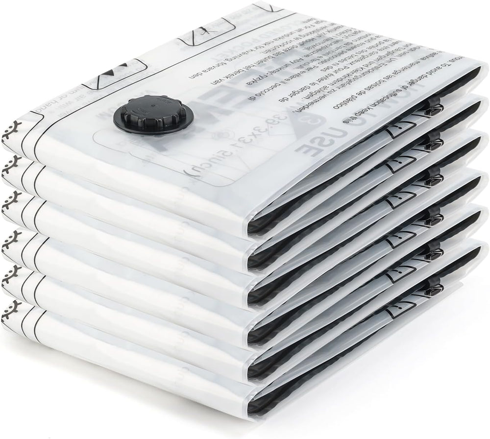 GRIFEMA GH83-4 Vakuumbeutel 6 Stück 60x40 cm für Kleidung