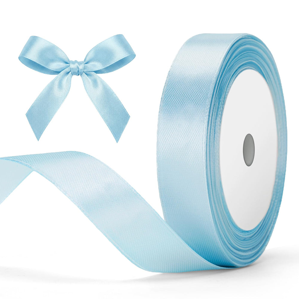 G2PLUS 10mm Salbei Grün Geschenkband Satin: 22m Schleifenband zum Bastel