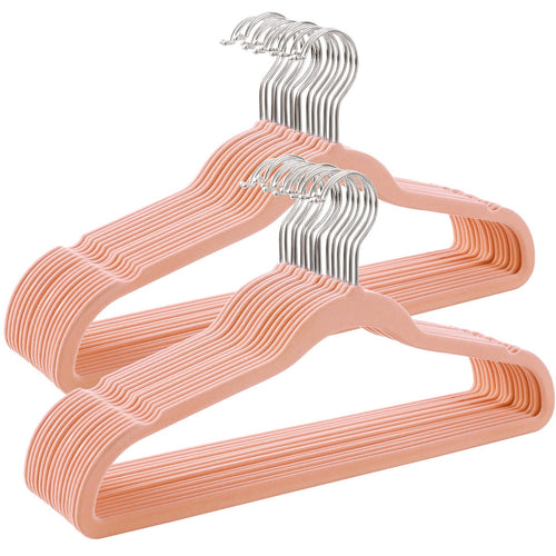 SONGMICS Kleiderbügel Samt, 20er Set, 42 cm breit, dünn, gut belastbar
