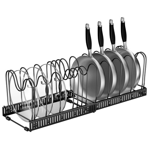 Fousenuk Topfdeckelhalter, Topfdeckel Aufbewahrung mit 7 Verstellbaren