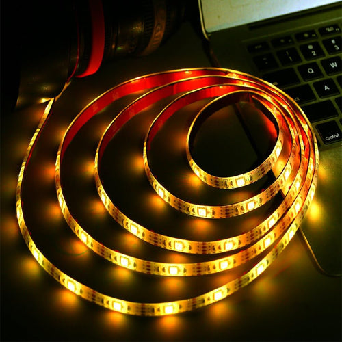 ACONDE 2M, USB LED Streifen Lichter mit 24 Tasten Fernbedienung, TV Hintergrundbeleuchtung