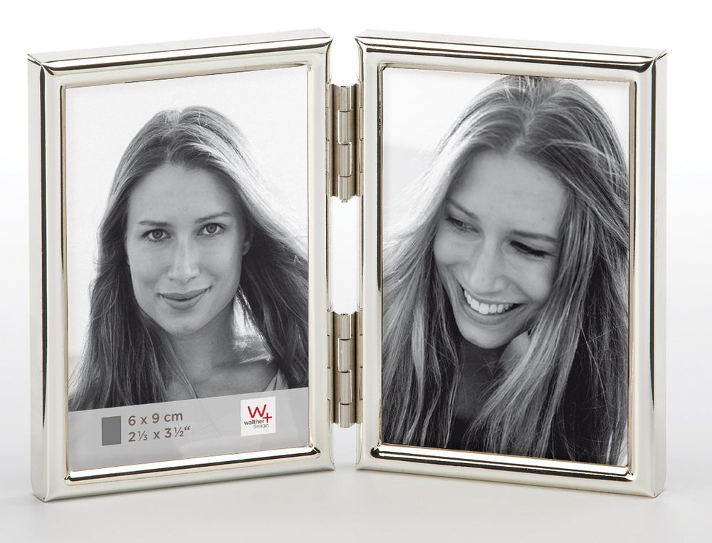 walther design Bilderrahmen silber 6 x 9 cm Chloe Portraitrahmen WD069S